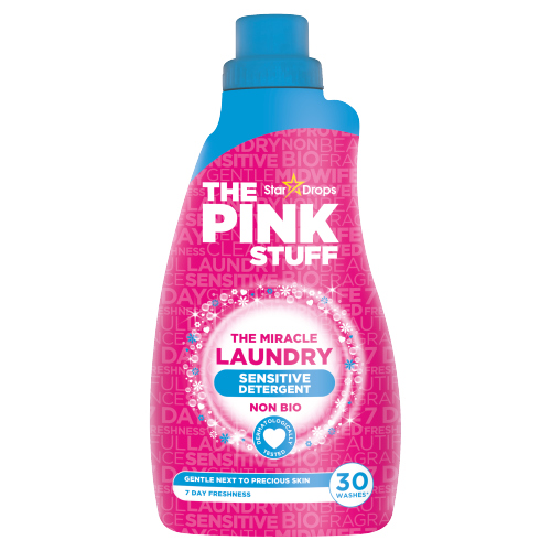 STAR DROPS PINK STUFF LAUNDRY GEL 30W NON BIO 960ML