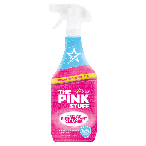 STAR DROPS PINK STUFF DISINFECTANT SPRAY 850ML