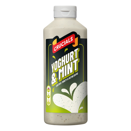 CRUCIALS YOGURT & MINT SQUEEZY SAUCE 500ML