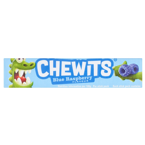 CHEWITS BLUE RASPBERRY FLAVOUR 30G