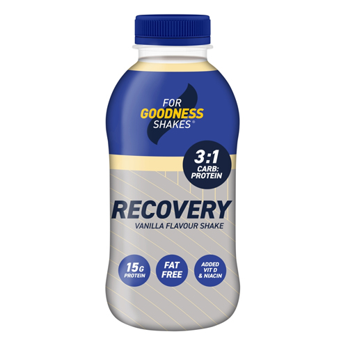 FOR GOODNESS SHAKES RECOVERY VANILLA 435ML