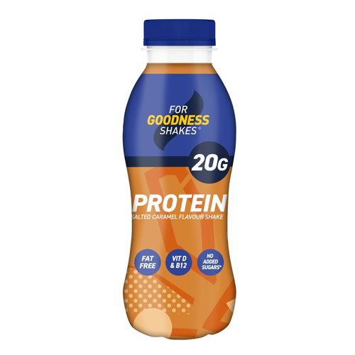 FOR GOODNESS SHAKES PROTEIN 20 SALTED CARAMEL 330ML