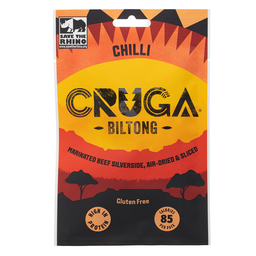 CRUGA CHILLI BEEF BILTONG 35G