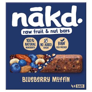 NAKD BLUEBERRY MUFFIN 4PK 35G