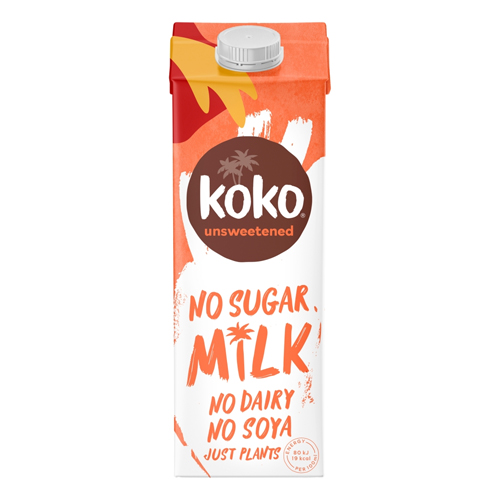 KOKO DAIRY FREE UNSWEETENED 1L