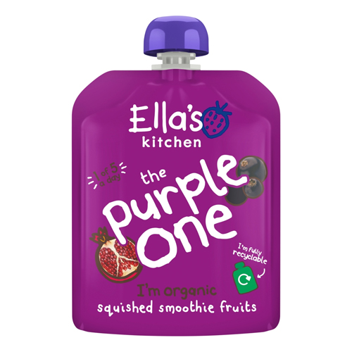 ELLA'S KITCHEN THE PURPLE ONE SQUISHED SMOOTHIE FRUITS 90G