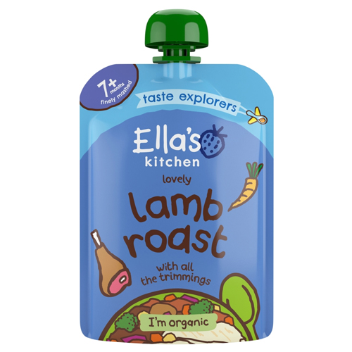 ELLA'S KITCHEN LAMB ROAST DINNER 130G