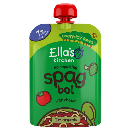 ELLA'S KITCHEN ORGANIC SPAG BOL BABY POUCH 7+ MONTHS 130G