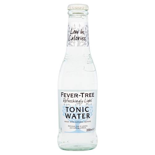FEVER TREE LIGHT TONIC GLASS 200ML
