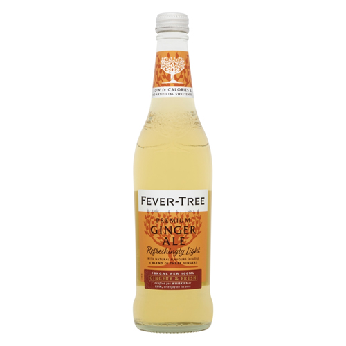 FEVER TREE GINGER ALE GLASS 500ML