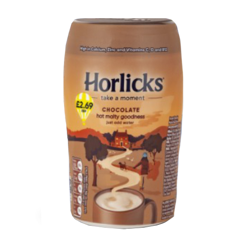 HORLICKS CHOC MALT PMP £2.99 270G