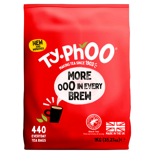 TYPHOO 440S SINGLE SERVE TEABAGS 1KG