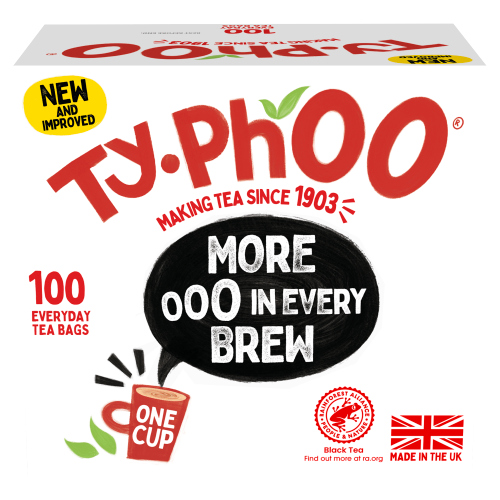TYPHOO ONE CUP FOIL FRESH 100S TEABAGS 200G