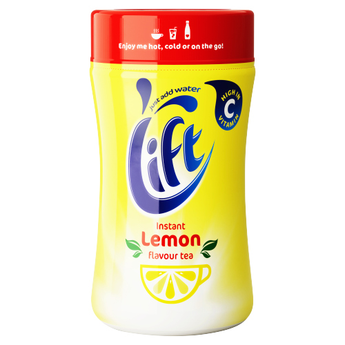 LIFT INSTANT LEMON FLAVOUR TEA 165G