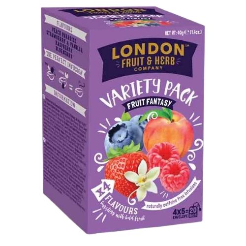 LONDON FRUIT & HERB FRUIT FANTASY VAR 20S TEABAGS 40G
