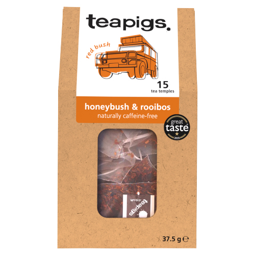 TEAPIGS HONEYBUSH & ROOIBOS TEA TEMPLES 15 X 2.5G (37.5G)