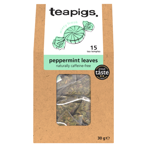 TEAPIGS PEPPERMINT LEAVES TEA TEMPLES 15 X 2G (30G)