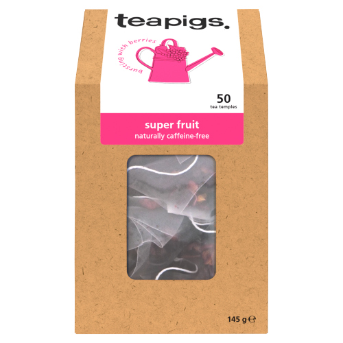 TEAPIGS SUPER FRUIT TEABAGS 6X 50X 2.5G