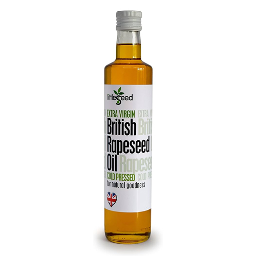 LITTLE SEED EXTRA VIRGIN BRITISH RAPESEED OIL 500ML