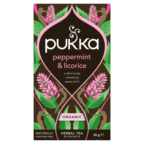PUKKA ORGANIC PEPPERMINT & LICORICE  20'S