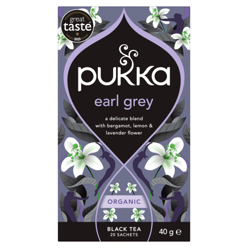 PUKKA ORGANIC GORGEOUS EARL GREY  20'S