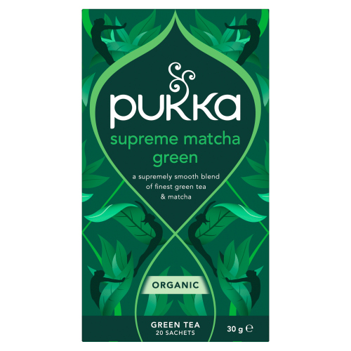 PUKKA ORGANIC SUPREME MATCHA GREEN  20'S