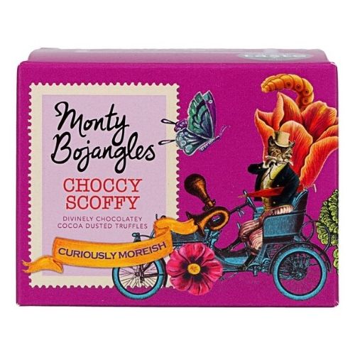 MONTY BOJANGLES CHOCCY SCOFFY CHOCOLATEY TRUFFLES 100G-XMAS