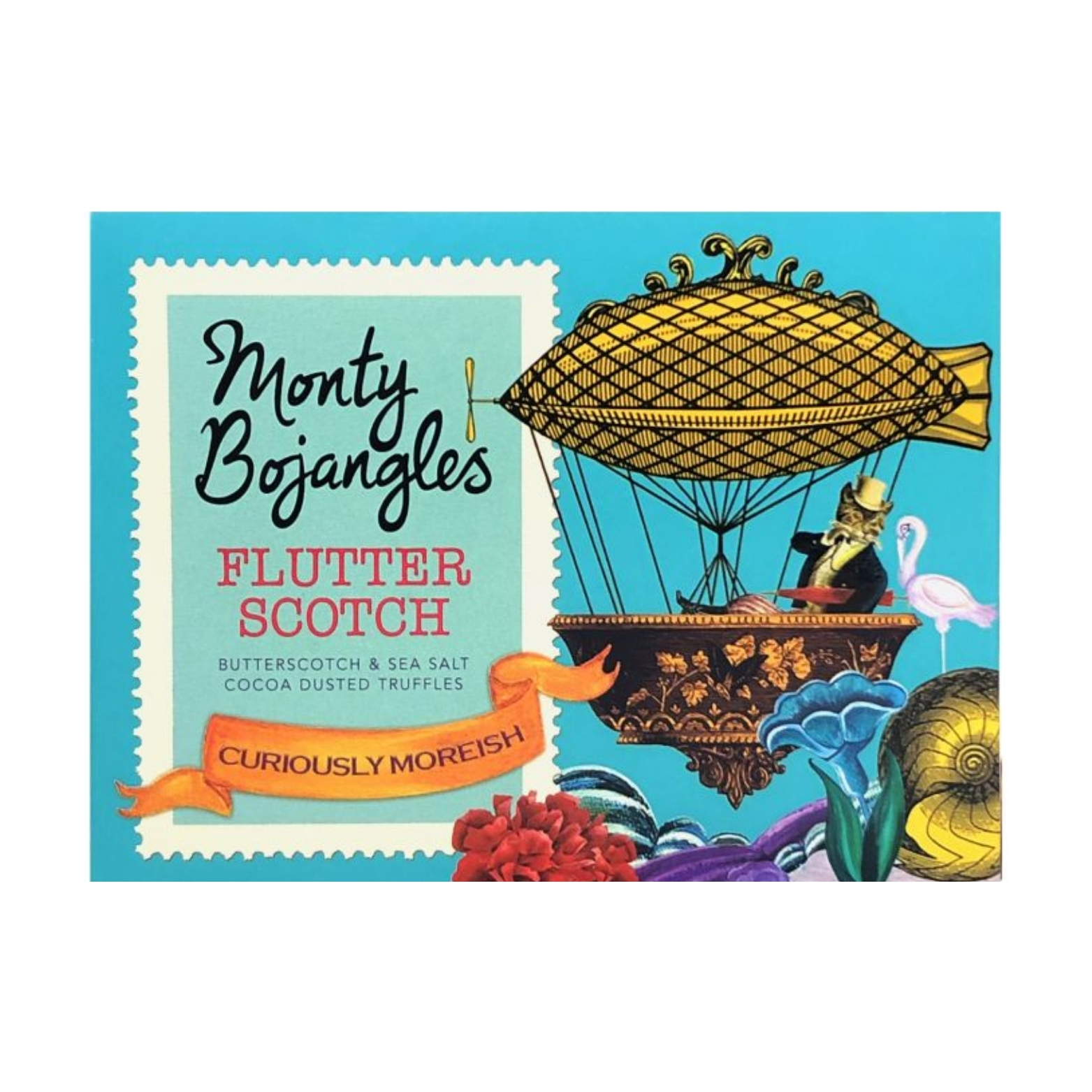 MONTY BOJANGLES FLUTTER SCOTCH CHOCOLATEY TRUFFLES 100G-XMAS