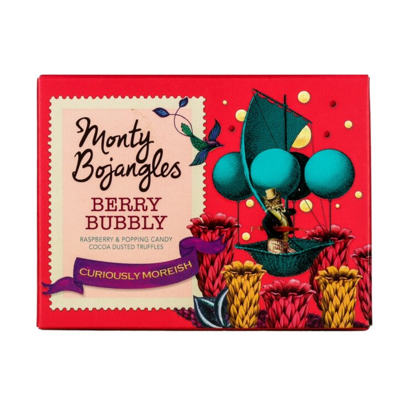 MONTY BOJANGLES BERRY BUBBLY CHOCOLATEY TRUFFLES 100G-XMAS