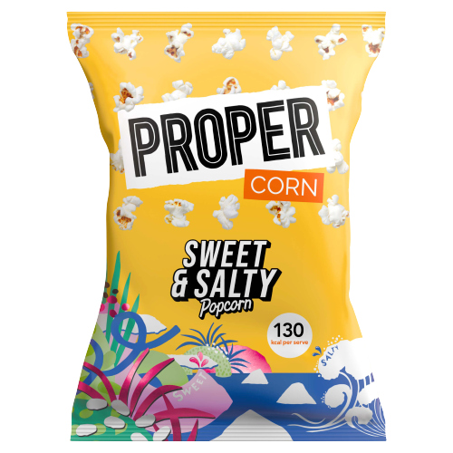 PROPERCORN SWEET & SALTY POPCORN 90G