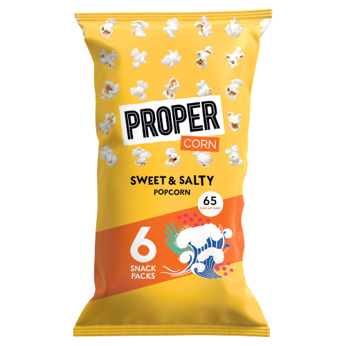 PROPERCORN SWEET & SALTY POPCORN 84G