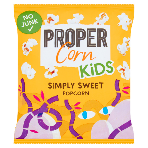 PROPERCORN KIDS SIMPLY SWEET POPCORN 12G