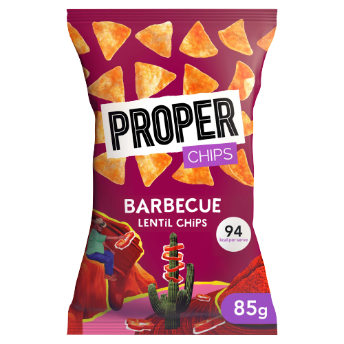 PROPER CHIPS BARBECUE 85G