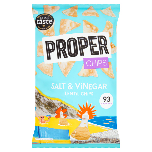 PROPER CHIPS SALT & VINEGAR 85G