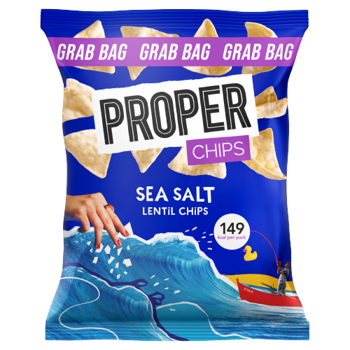 PROPER CHIPS SMALL SEA SALTED 31G