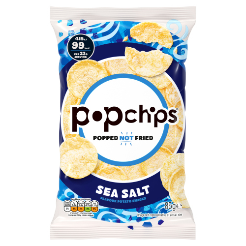 POPCHIPS SEA SALT SHARING CRISPS 85G