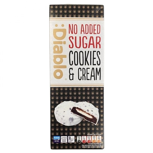 DIABLO NAS COOKIES & CREAM WITH WHITE COATING 128G