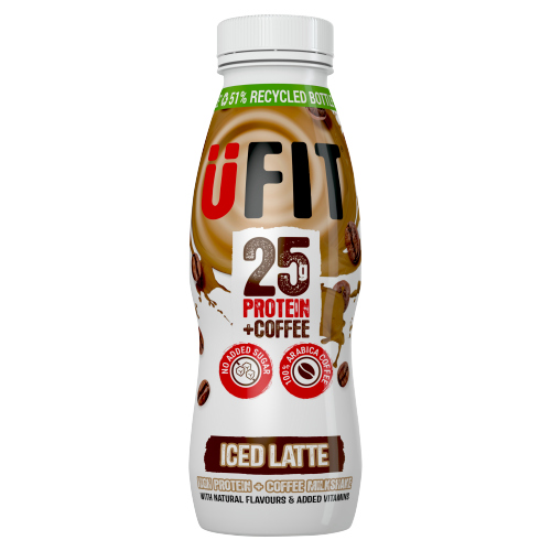 UFIT HIGH PROTEIN SHAKE DRINK ICED LATTE 330ML