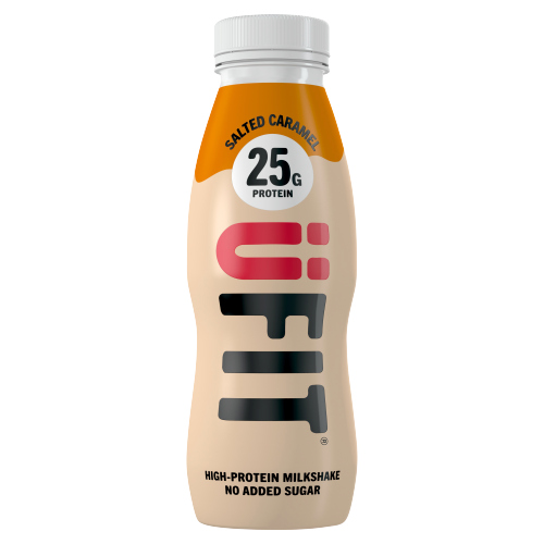 UFIT SALTED CARAMEL FLAVOUR HIGH PROTEIN MILKSHAKE 330ML