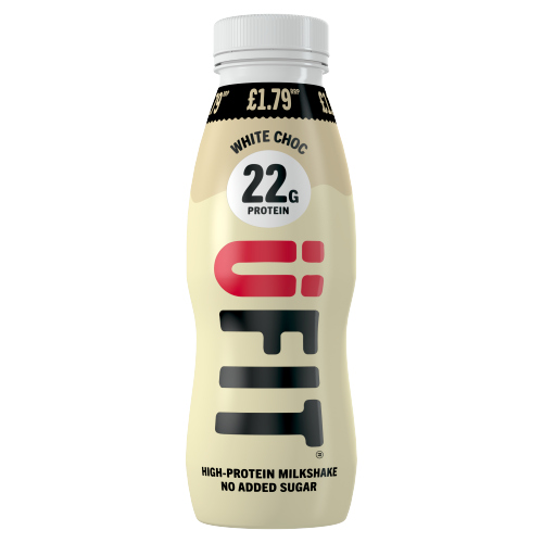 UFIT WHITE CHOCOLATE PMP £1.79 310ML