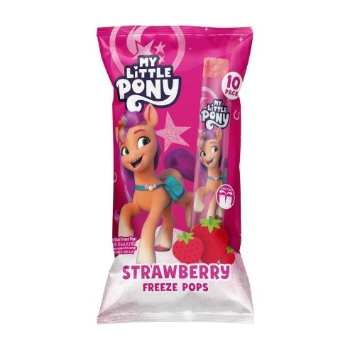 MY LITTLE PONY STRAWBERRY FREEZE POPS 10PK 50ML