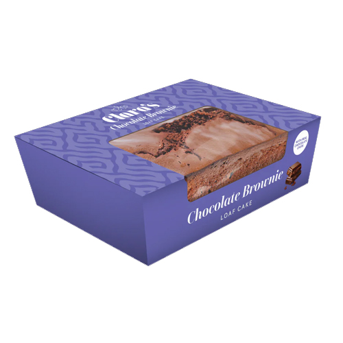 CLARA'S CHOCOLATE BROWNIE LOAF CAKE 300G