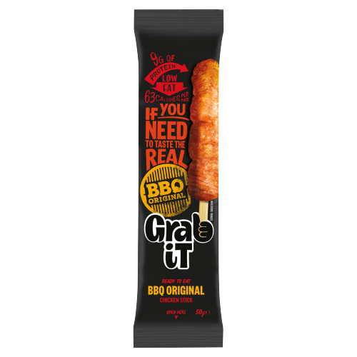 GRAB IT BBQ CHICKEN ON A STICK 50G