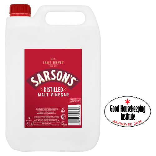 SARSONS DISTILLED MALT VINEGAR 5L