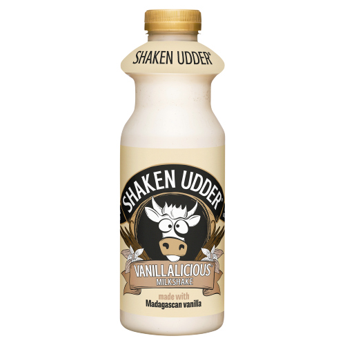 SHAKEN UDDER VANILLA MILKSHAKE 750ML