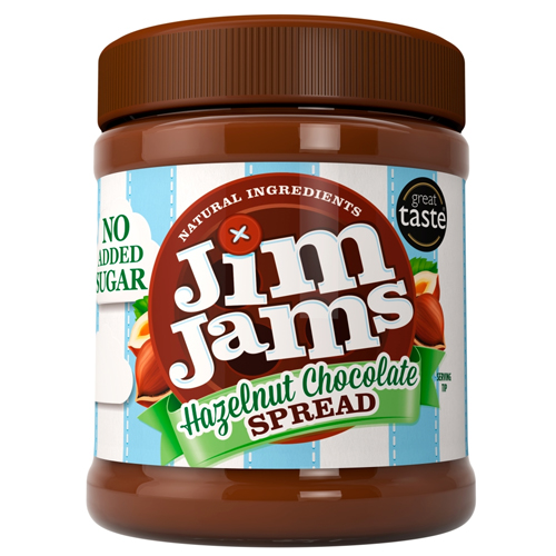 JIM JAMS  NAS HAZELNUT CHOCOLATE SPREAD 350G