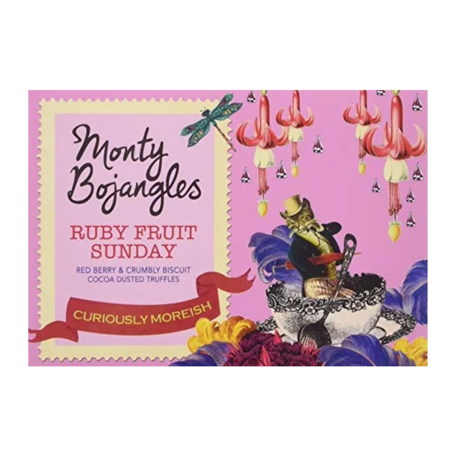 MONTY BOJANGLES RUBY FRUIT SUNDAY CHOCOLATEY TRUFFLES 150G-XMAS