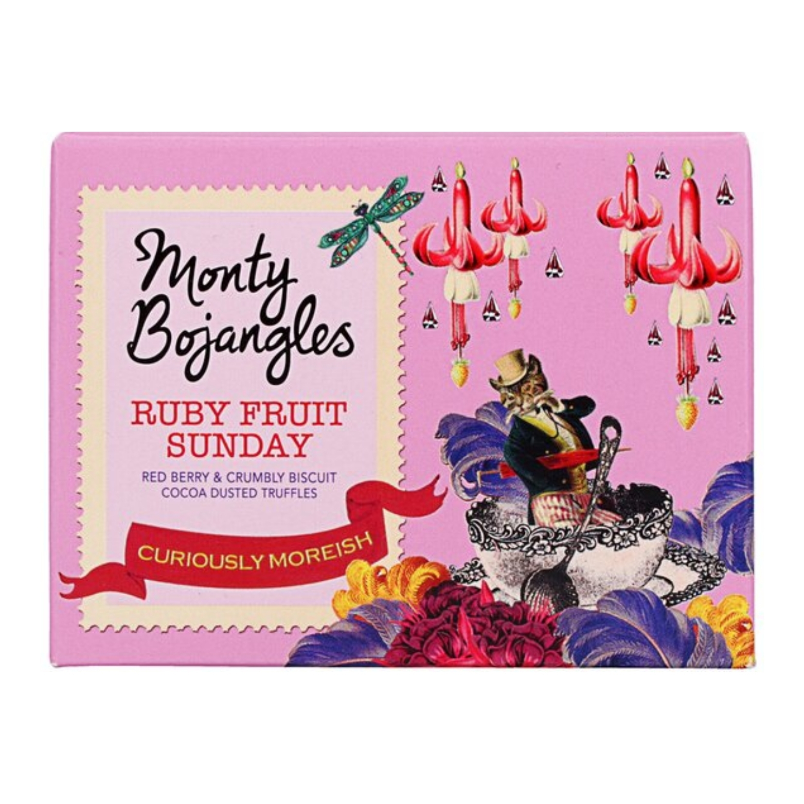 MONTY BOJANGLES RUBY FRUIT SUNDAY CHOCOLATEY TRUFFLES 100G-XMAS