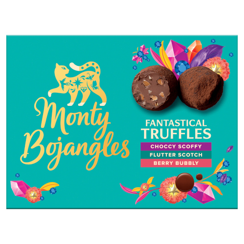 MONTY BOJANGLES CHOCOLATEY FANTASTICAL TRUFFLE SELECTION 135G-XMAS