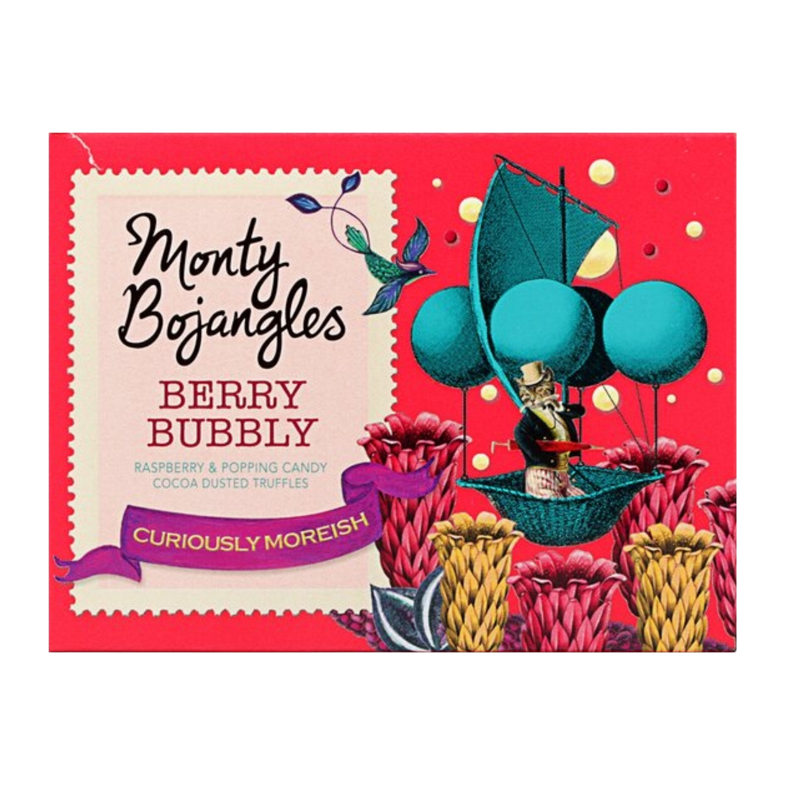 MONTY BOJANGLES BERRY BUBBLY CHOCOLATEY TRUFFLES 150G-XMAS